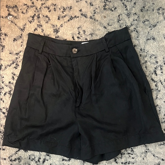 NWOT Reformation Black High Waist Shorts - Picture 5 of 5